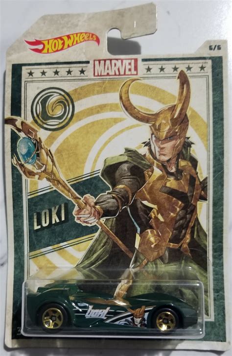 NEW HOT WHEELS LOKI 6 6 SCOOPA DI FUEGO CAR Avengers Thor Asgard MOC