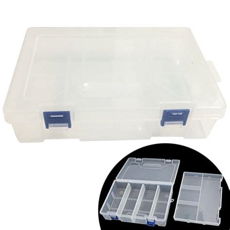 Коробка органайзер кейс для радиодеталей Arduino, двойной 220x150x60мм ...