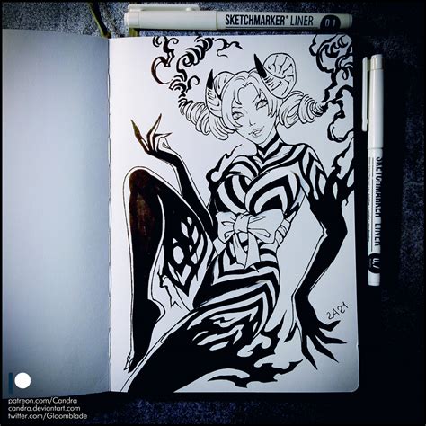 Sketchbook Catherine Succubus Form SFW By Candra Hentai Foundry