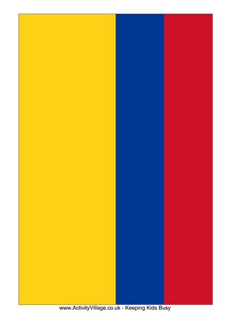 Printable Colombia Flag - Printable Calendars AT A GLANCE