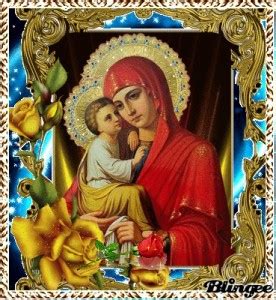 Создать мем "скорбящая божья матерь, икона божией матери, плачущая ...