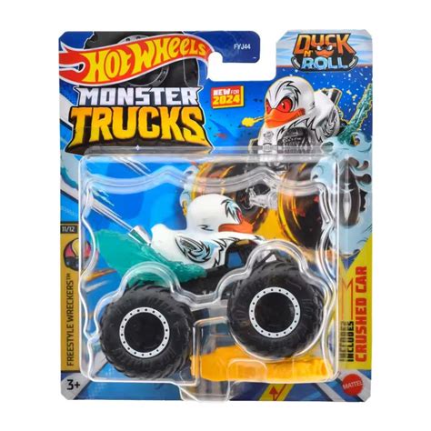 Hot Wheels Monster Truck Duck N Roll Fyj