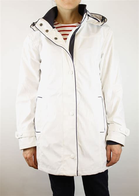 womens white raincoat  margaret cass blog