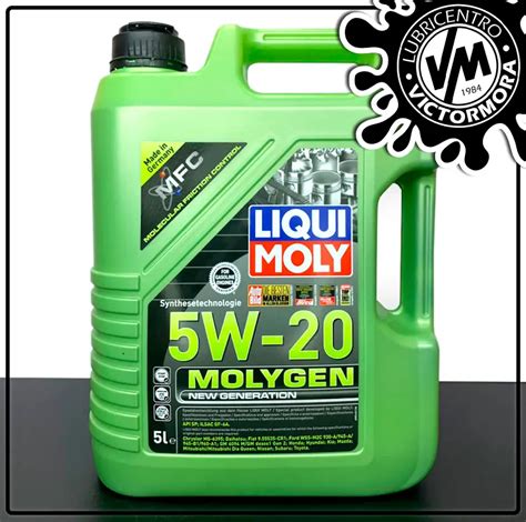 Liqui Moly MOLYGEN 5w20 de 5 litros – Lubricentro Victor Mora
