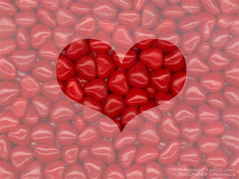 Valentine's Day Candy Hearts Wallpaper - WallpaperSafari