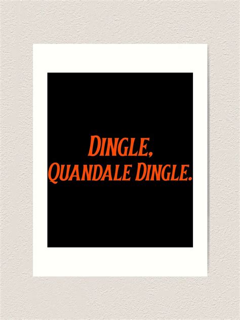 "Dingle, Quandale Dingle - funny Quandale Dingle meme" Art Print for ...