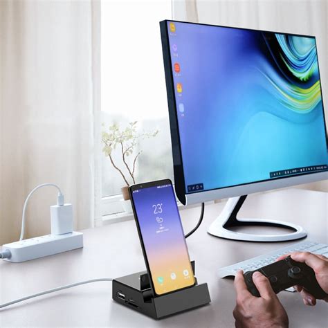 Usb-dockningsstation док станция 8 in 1 usb-c hub ... – Grandado