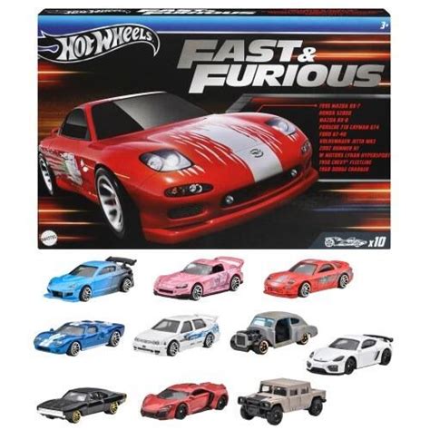 皇域文創小舖現貨 風火輪 Hot wheels 玩命關頭系列 10入套組 HVX27 露天市集 全台最大的網路購物市集