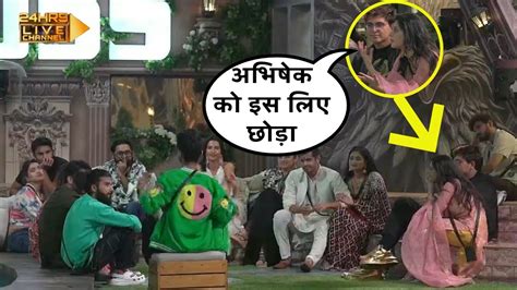 Bigg Boss 17 Live Isha Ne Sabhi Ke Samane Samarth Or Abhishek Se Apne