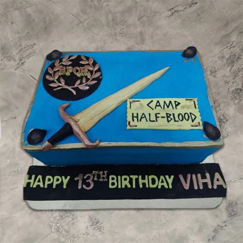 Percy Jackson Fondant Cake Delivery In Delhi Ncr