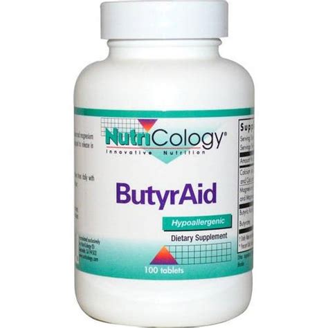 Nutricology, ButyrAid, 100 таблеток (ID#521835508), цена: 1428 ...