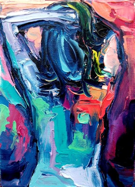 Femme 11 9x12 Abstract Nude Lustre Print Reproduction By Aja Ebsq Etsy