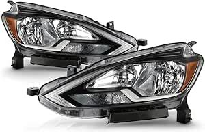 Amazon Vipmotoz Chrome Bezel Oe Style Halogen Headlight Headlamp