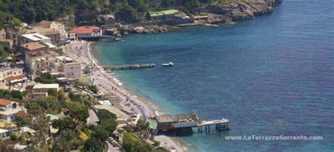 La Marinella Beach In Sant Agnello La Terrazza Sorrento