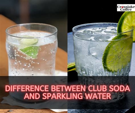 Difference Between Club Soda And Sparkling Water at Gary Delariva blog