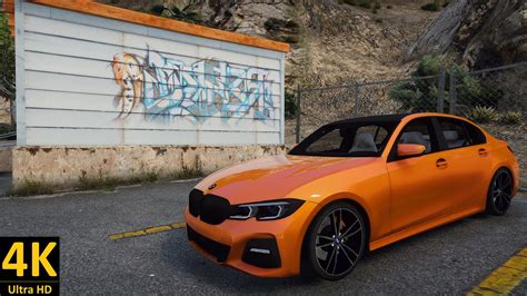 2020 Bmw 330i G20 [add On] Gta 5 Cars 4k Ultra Realistic Graphics Gameplay Naturalvision