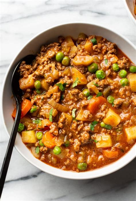 Hamburger Stew Salt Lavender