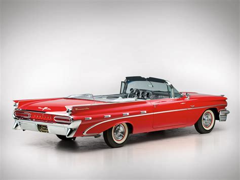 Pontiac Bonneville Custom Convertible Cars Classic 1959