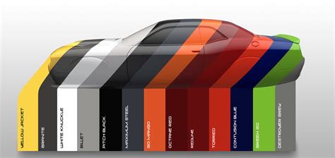 Dodge Challenger Color Names