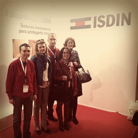 En Infarma 2014 El equipo de Farmacia Mórlan en el stand de Isdin