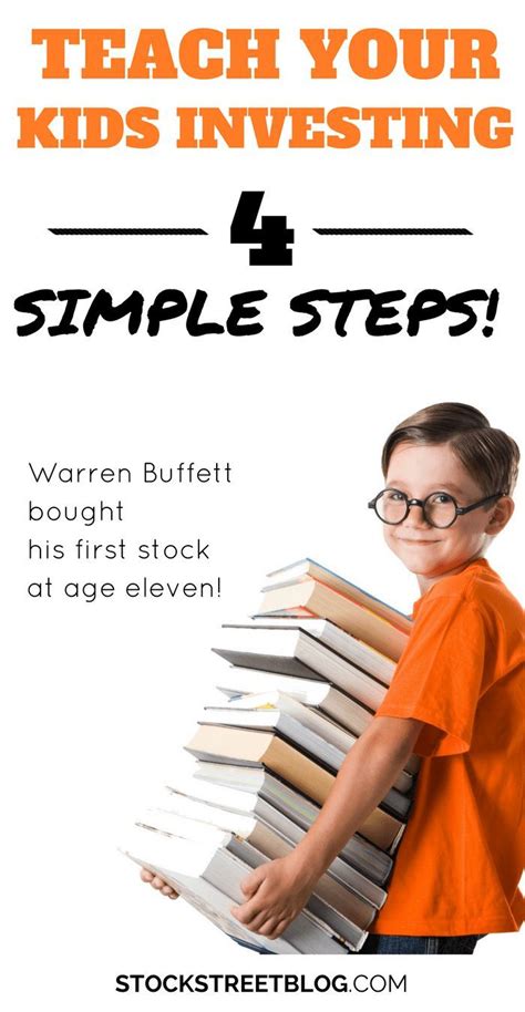 steps  teach kids investing    stock street kids