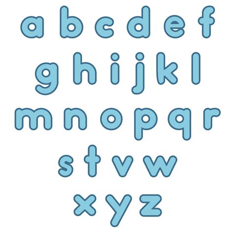 printable letters lowercase 3