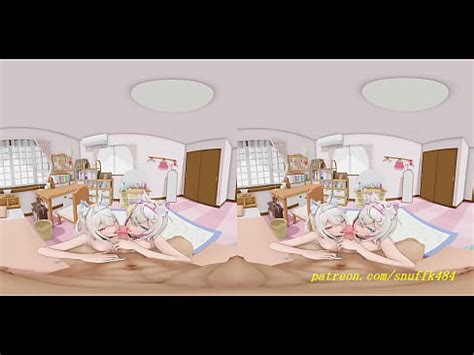 VR180 Mmd FuwaMoco Nue Pipe 3d Hololive Hentai XVIDEOS