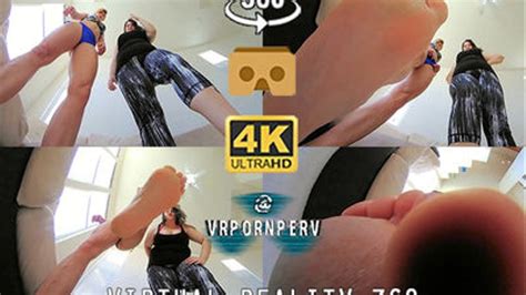 VR360 2 Giantess Foot Crush Ft Rapture Sydney Screams 4kLQ 0103 VR Porn Perv Clips4sale