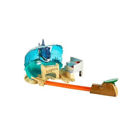 Batalla En Playa Tibur N Pista Hot Wheels City Opci N A Shop