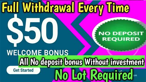 No Deposit Bonus Forex New Broker All Equity Withdrawal With