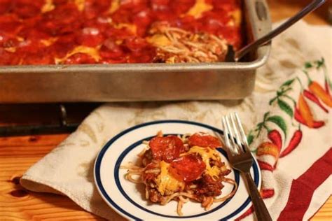 Baked Spaghetti Casserole Southern Recipe