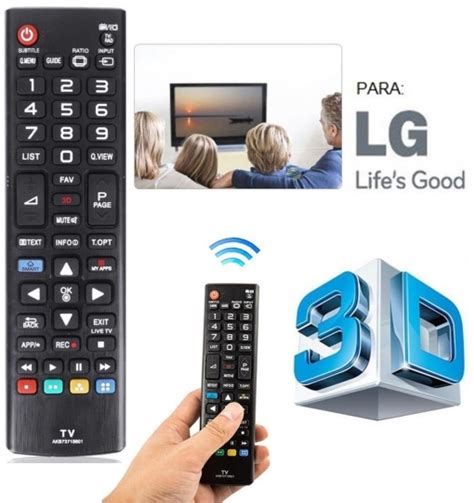 Mando A Distancia Lg Para Lcd Led K Smart Tv No Requiere Programaci N