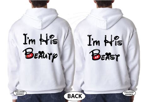 Lgbt Gay Matching Couple I M His Beauty And I M His Etsy