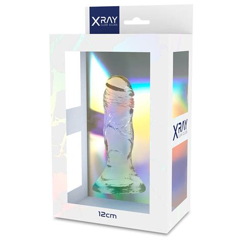 XRAY CLEAR DILDO TRANSPARENTE CM X CM Glory Hole Self Service