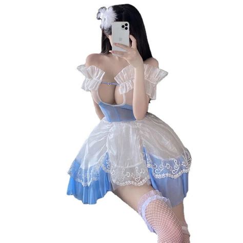 Sexy Lingerie Anime Maid Cosplay Costumes Princess Stage Outfit Club Party Dress Ebay
