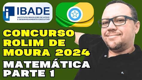 Ibade Rolim De Moura Gabarito - Concurso Prefeitura Rolim De Moura - Banca IBADE - Matemática IBADE ...