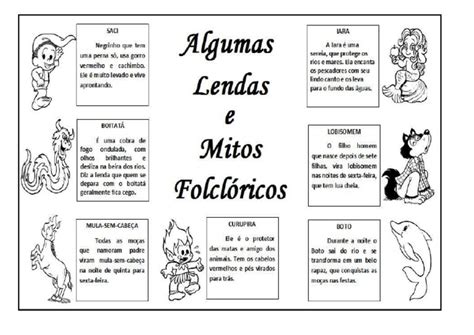 Nomes De Lendas - lendas folcloricas | PDF