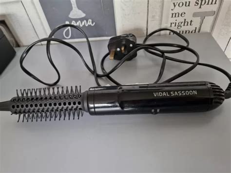 Vidal Sassoon Hot Air Styler W Tangle Free Hair Curler Brush Vsha Picclick Uk