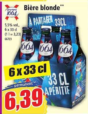 Promo Bi Re Blonde Chez Norma Icatalogue Fr