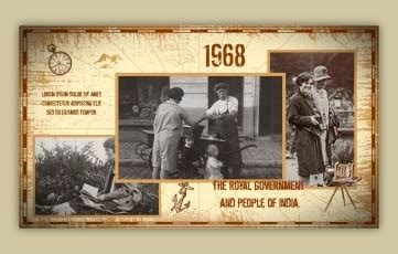 Creative History Slideshow After Effects Template After Effects Templates