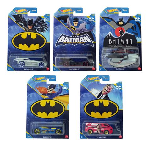 Hot Wheels Temáticos Batman 2023 2º Lote Set C 05 Hdg89 Colibri Toys Brinquedos e Colecionáveis