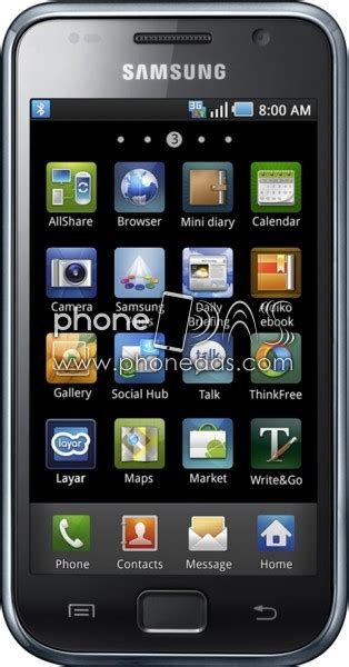 Samsung Galaxy S Info Das Fiche Technique Prix Tests Date De