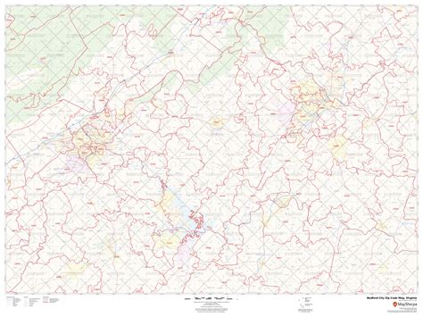 Bedford County Va Zip Code Map At Wendell Espinoza Blog
