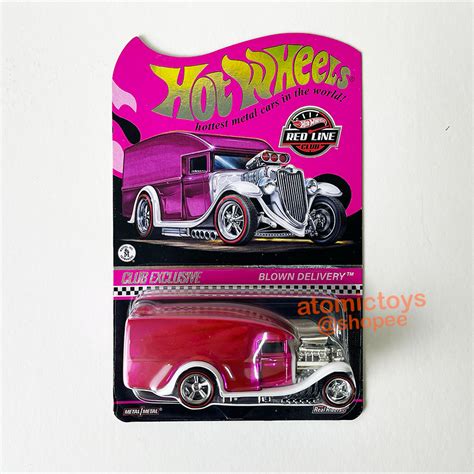 Hot Wheels Blown Delivery Rlc Exclusive Pink Edition Shopee Malaysia