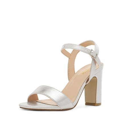 Women S Nude Chunky Heels Dream Pairs