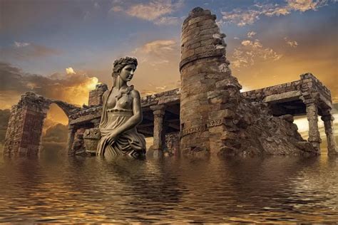 atlantis mitos  sejarah tred media