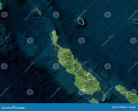 bougainville papua  guinea high res satellite  legend stock