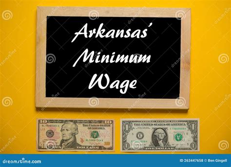 United States Minimum Wage Stock Illustration Illustration Of