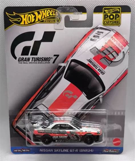 HOT WHEELS NISSAN Skyline GT R BNR34 Gran Turismo 7 Pop Culture Premium EUR 32 90 PicClick IT