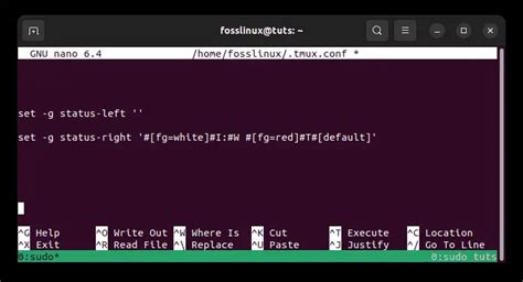 The Guide To Customizing The Tmux Status Bar In Linux